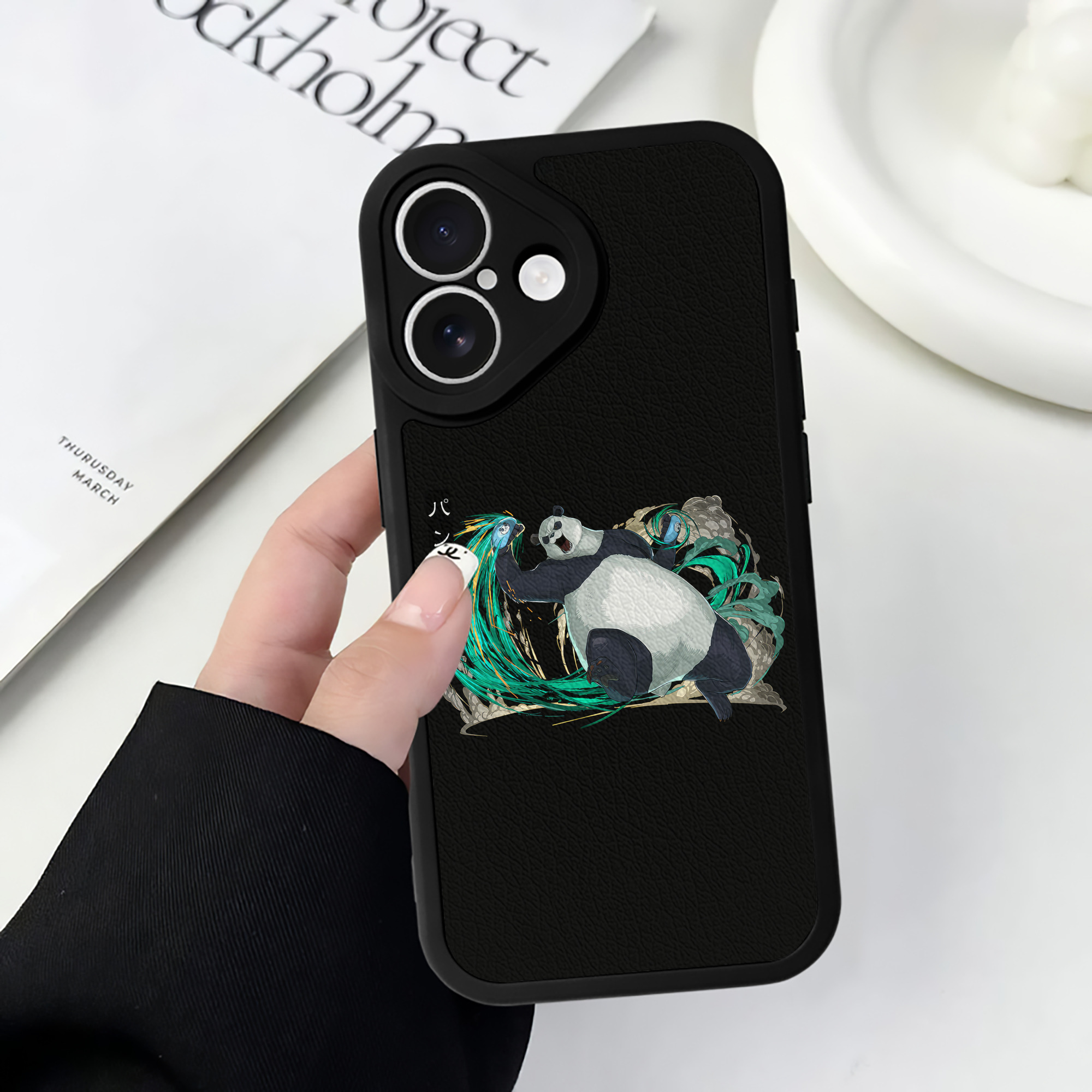 （画像用） 呪術廻戦 Jujutsu Kaisen 【iPhone 16シリーズ対応】シリコンスマホケース（レザー調） 材質：シリコン